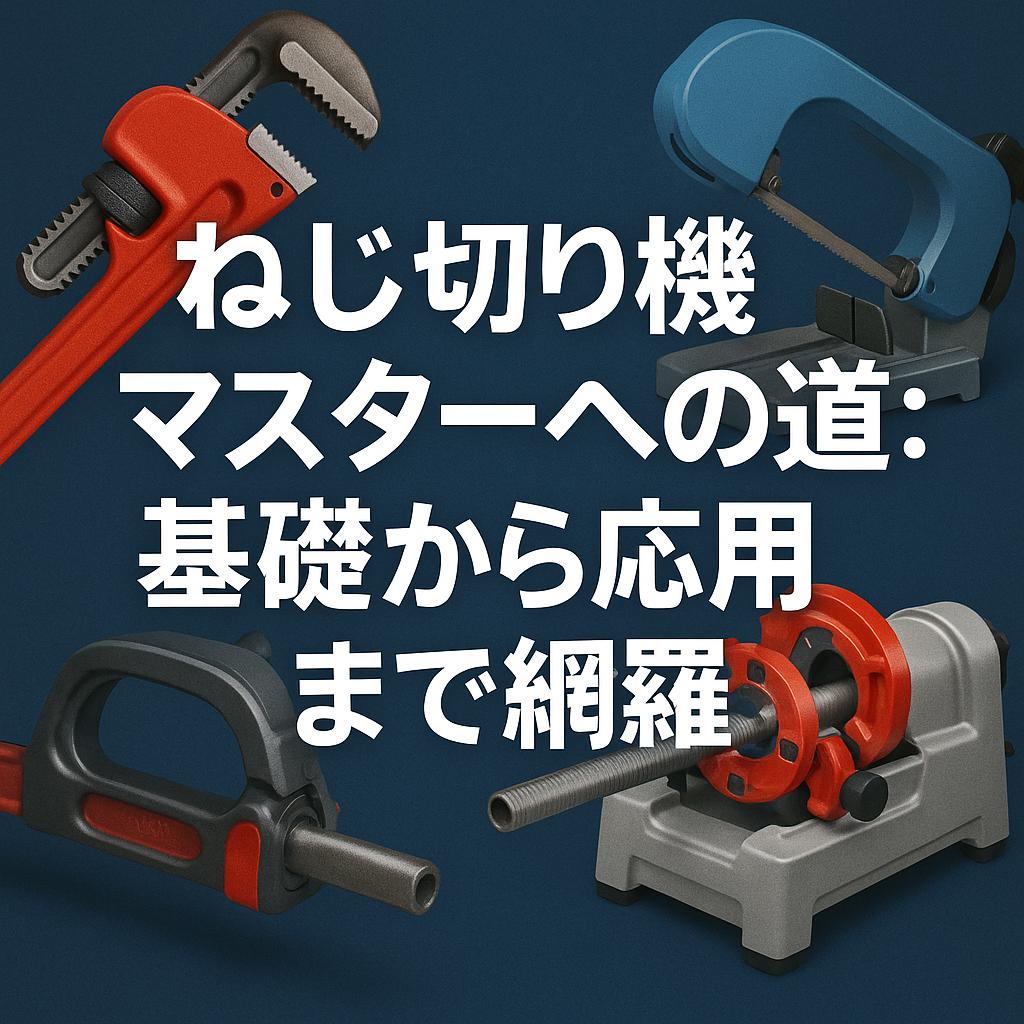ねじ切り機マスターへの道:基礎から応用まで網羅