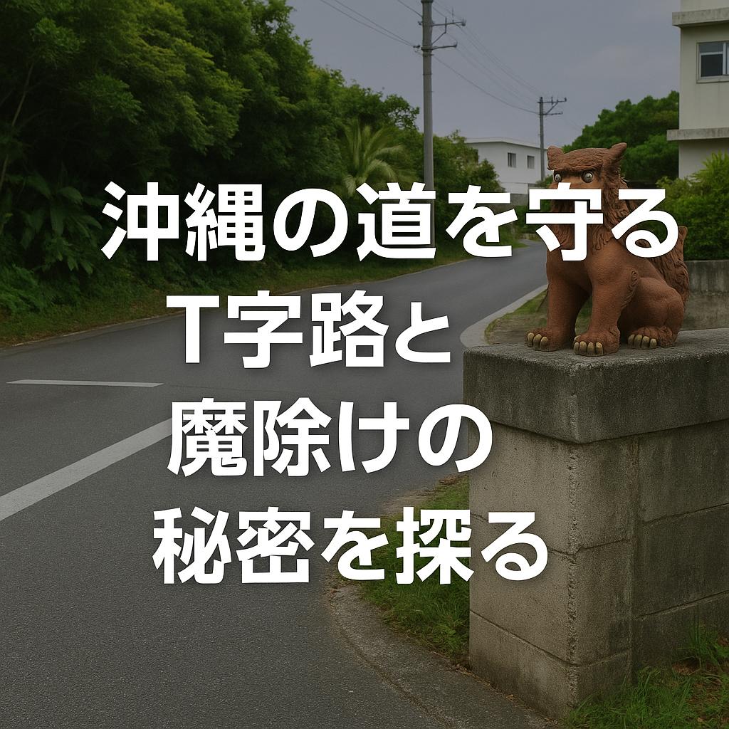 沖縄の道を守るT字路と魔除けの秘密を探る