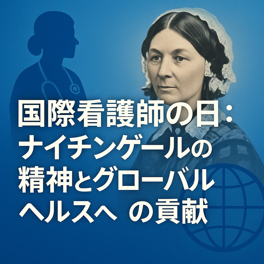 国際看護師の日：ナイチンゲールの精神とグローバルヘルスへの貢献