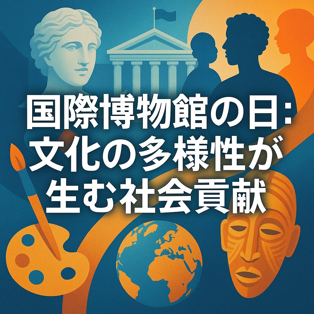 国際博物館の日：文化の多様性が生む社会貢献